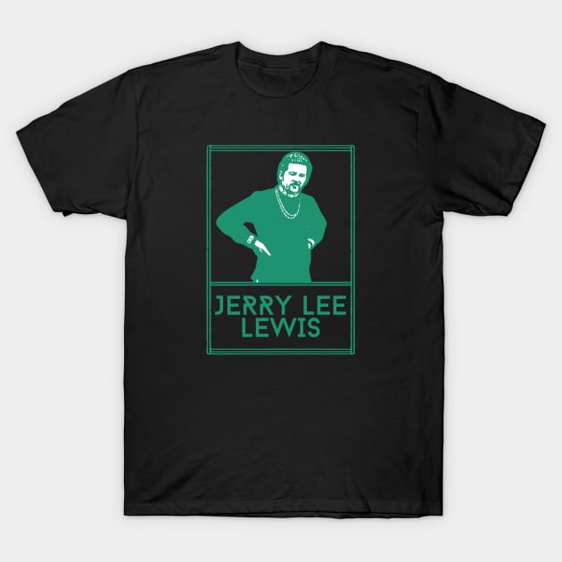 Jerry lee lewis\\retro fan artwork T-Shirt by MisterPumpkin